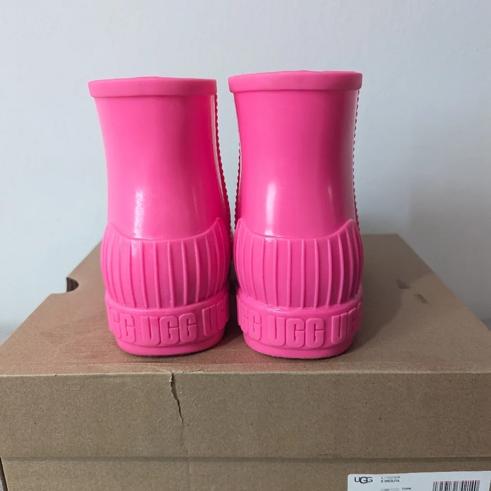 UGG Drizlita Rainboots Toddler Girl Pink Size 3